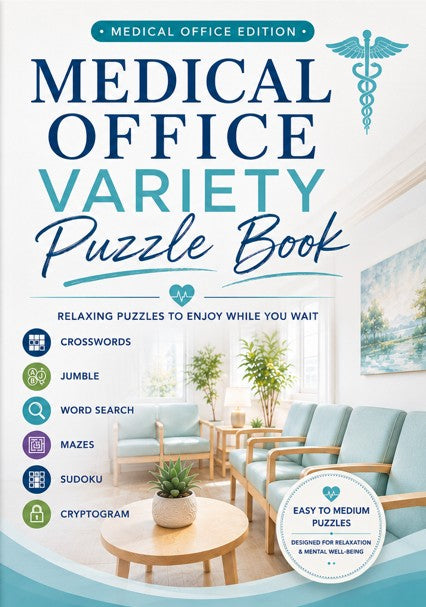 MEDICAL OFFICE VARIETY PUZZLE BOOK
