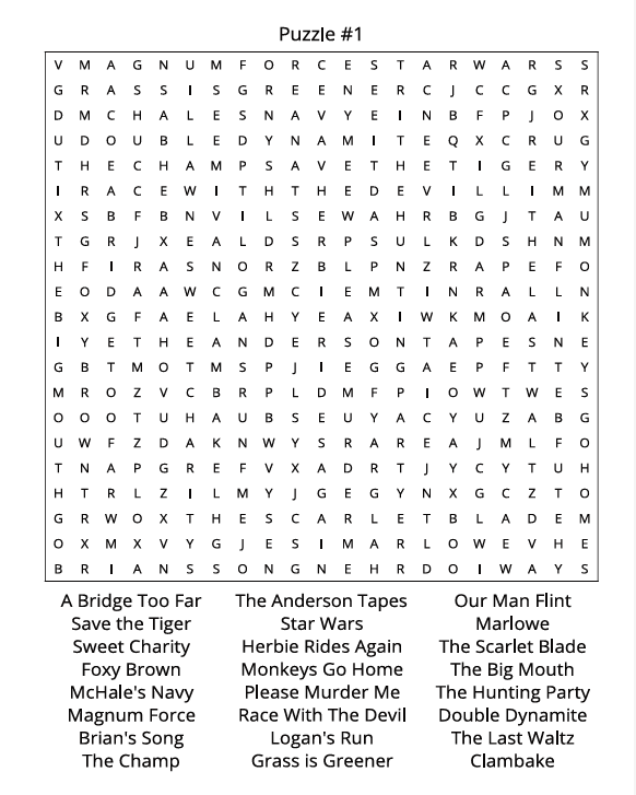 ULTIMATE VARIETY BOOK, BMS PUZZLES