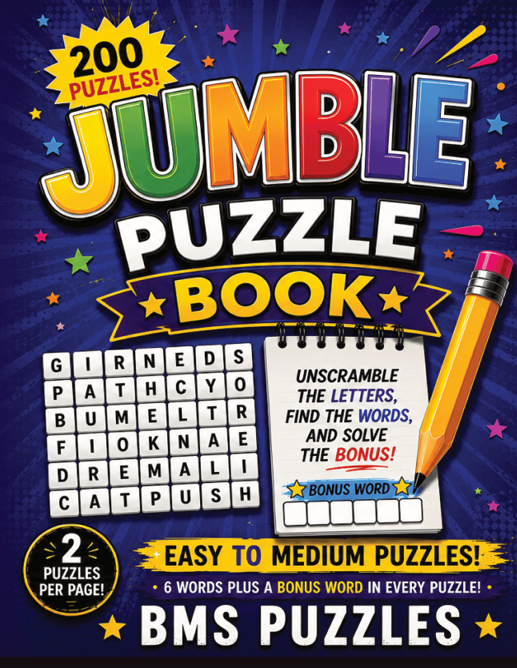 JUMBLE PUZZLE BOOK