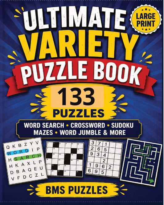 ULTIMATE VARIETY BOOK, BMS PUZZLES